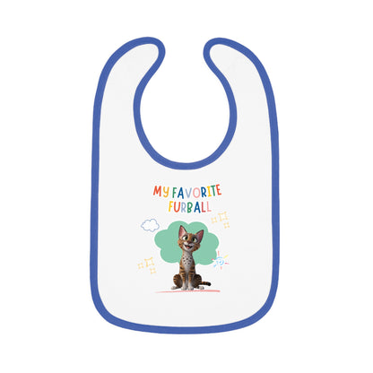 Ocicat Favorite Furball Baby Bib