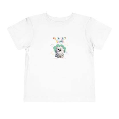 Pomeranian Favorite Furball Toddler Tee