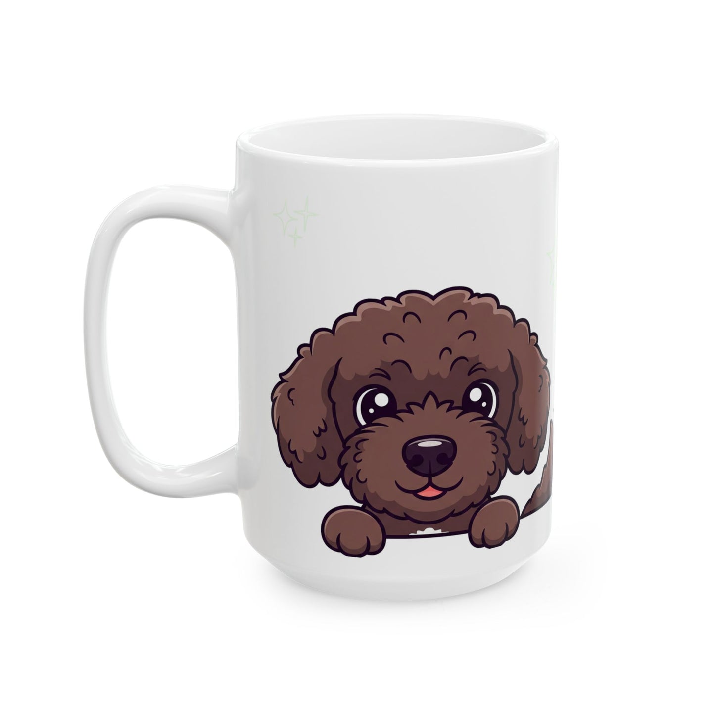 Portuguese Water Dog Peek-a-Boo Mug | Best Portie Daddy Gift