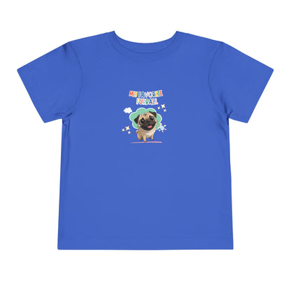 Pug Favorite Furball Toddler Tee