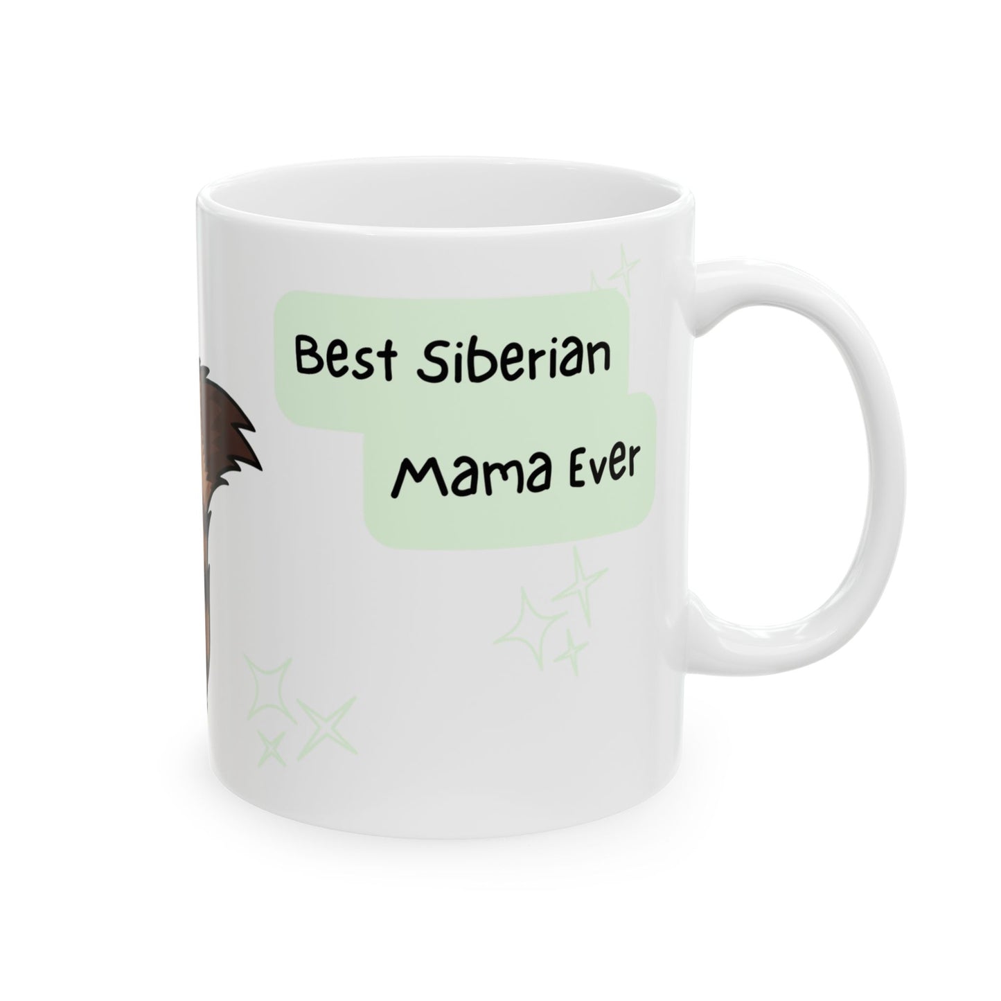 Siberian Peek-a-Boo Mug | Best Siberian Mama Gift