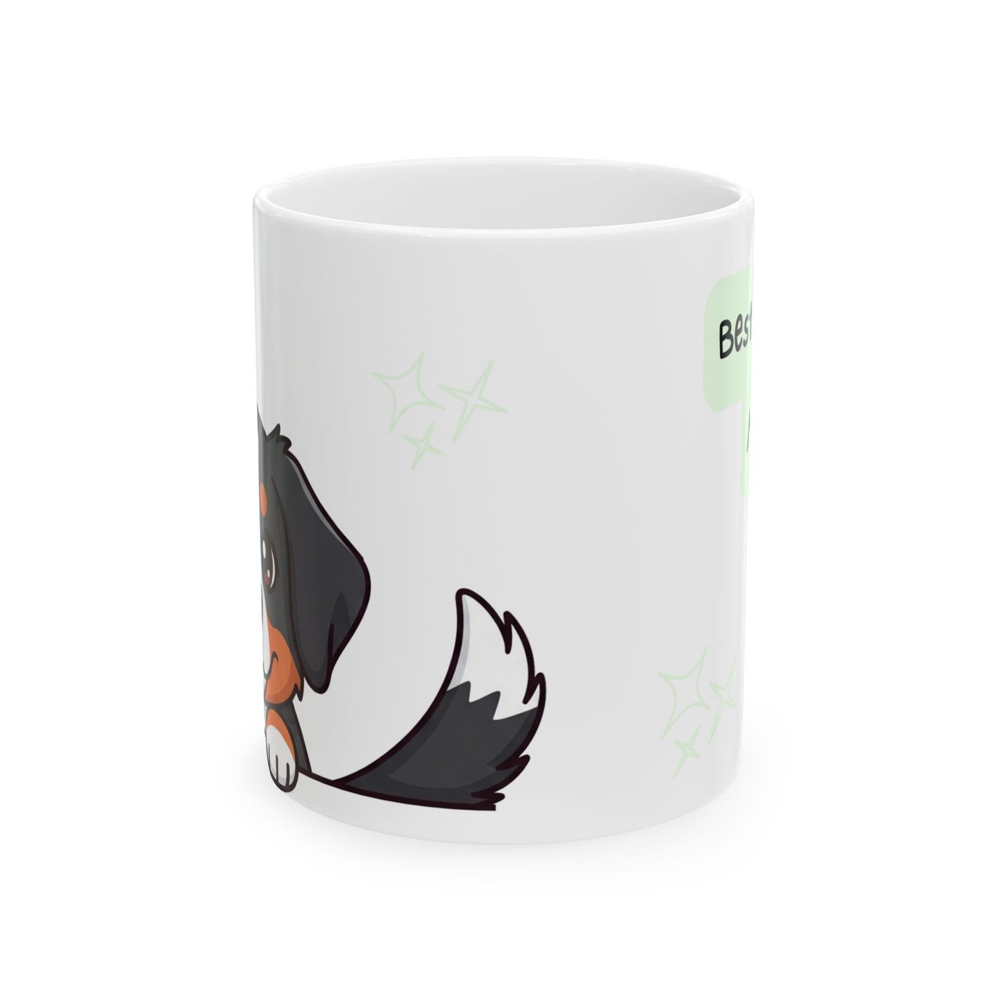 Bernese Mountain Dog Peek-a-Boo Mug | Best Berner Mama