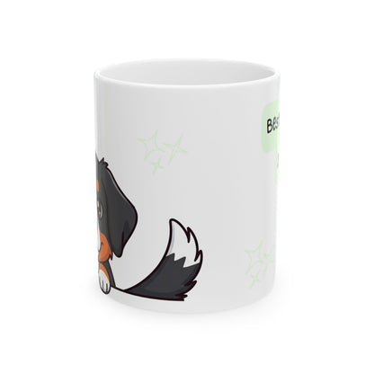 Bernese Mountain Dog Peek-a-Boo Mug | Best Berner Mama