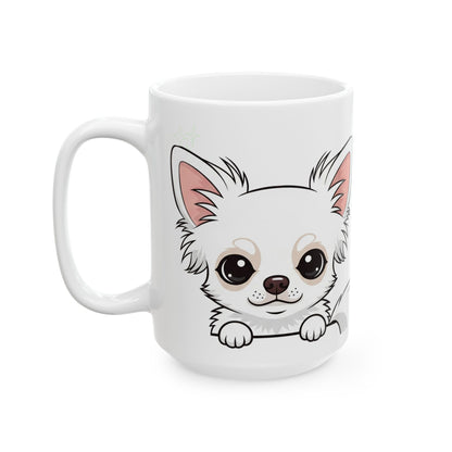 Chihuahua Peek-a-Boo Mug | Best Chihuahua Mama Gift