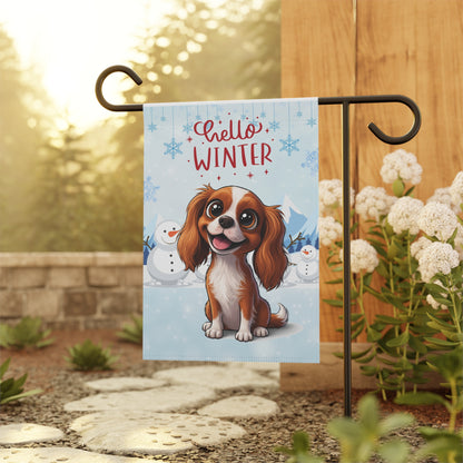 Cavalier Hello Winter Garden Banner