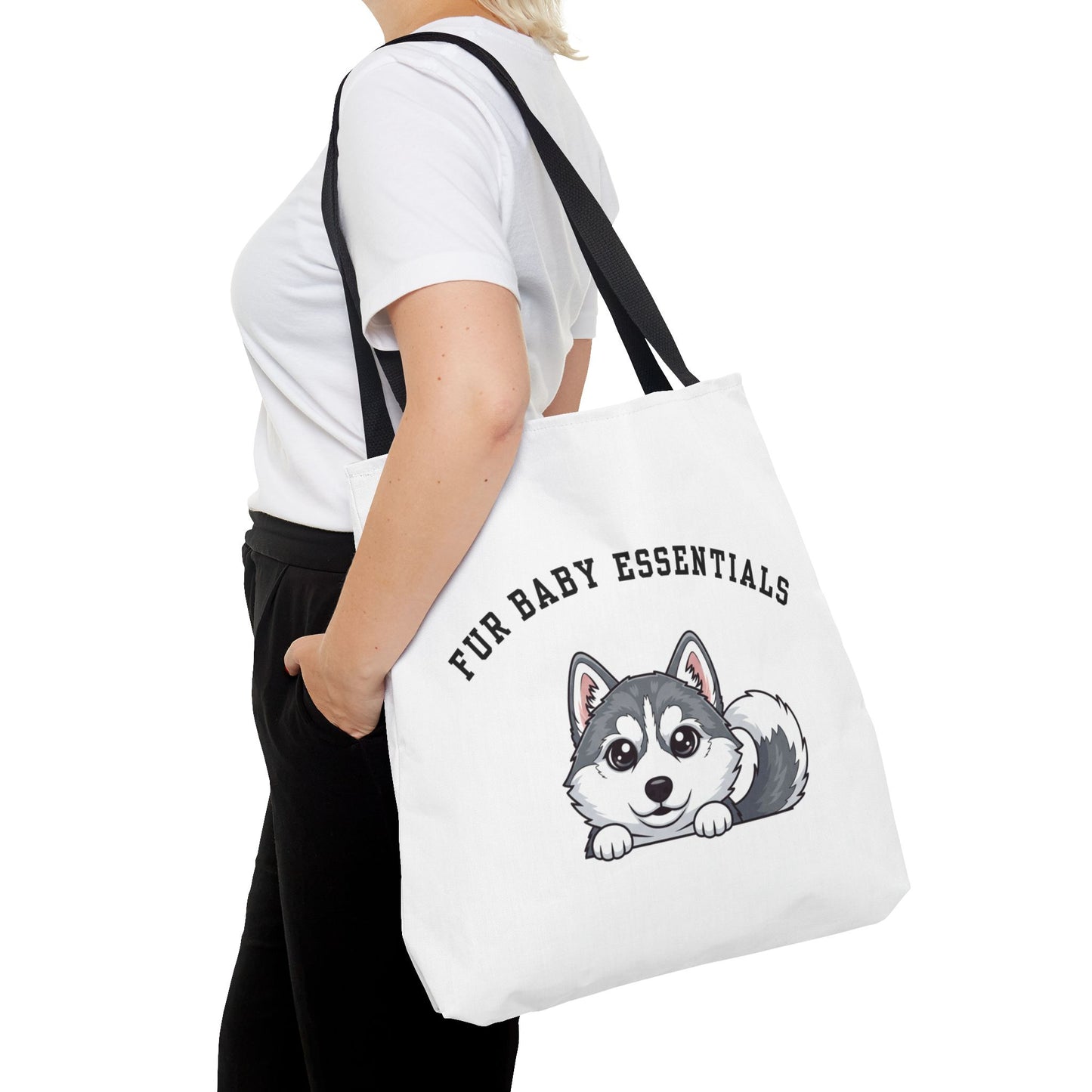 Husky FurBaby Tote Bag