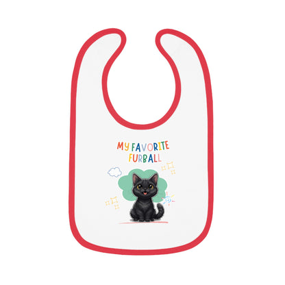 Selkirk Rex Favorite Furball Baby Bib