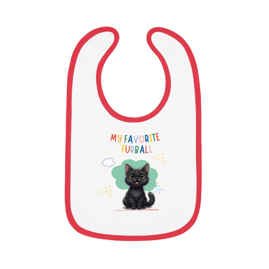 Selkirk Rex Favorite Furball Baby Bib