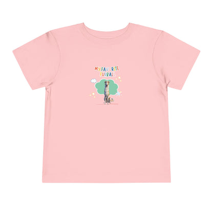 Borzoi Favorite Furball Toddler Tee