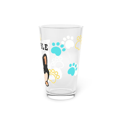 Shiba Tiny Trouble Pint Glass