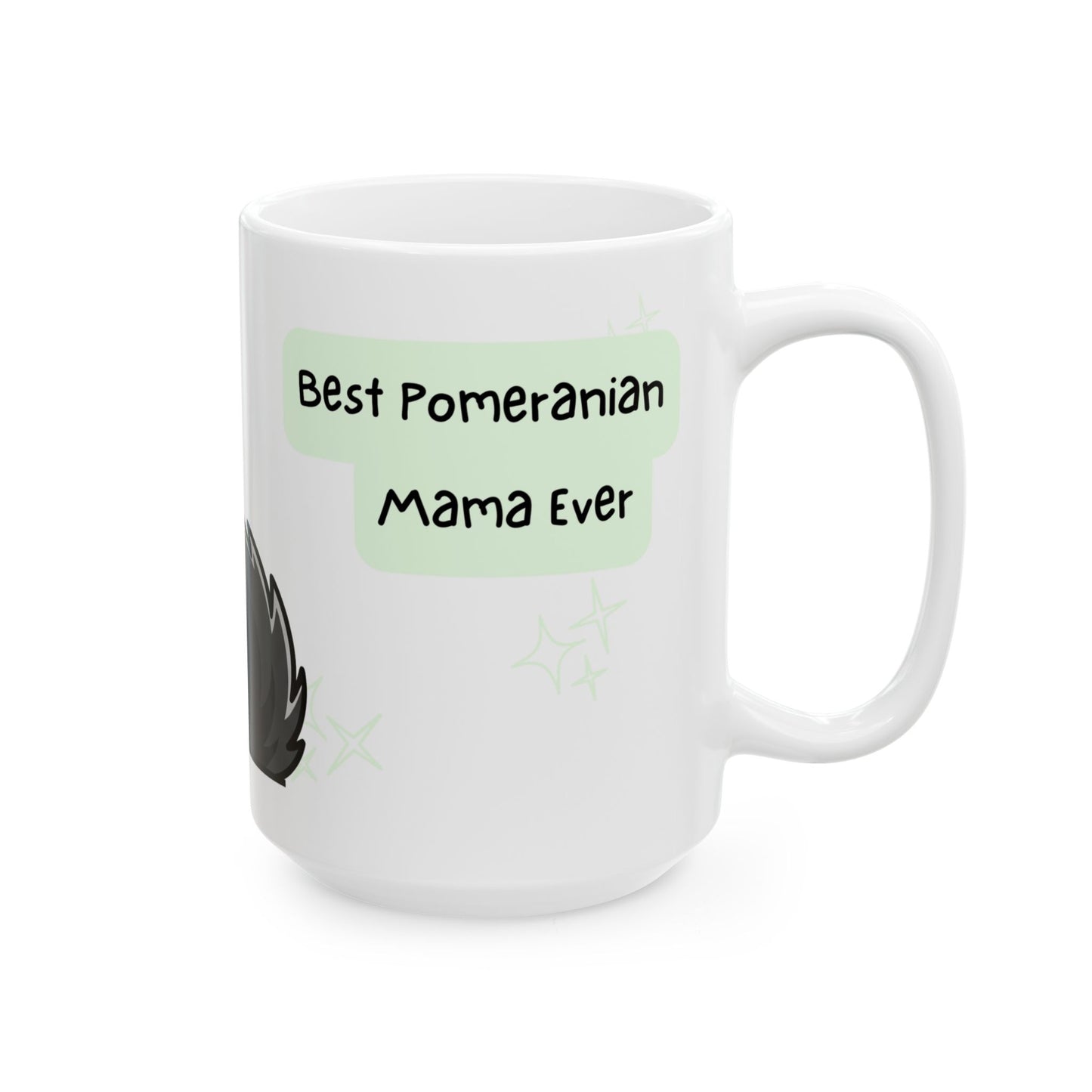 Pomeranian Peek-a-Boo Mug | Best Pomeranian Mama Gift