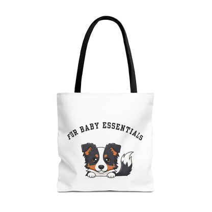 Border Collie FurBaby Tote Bag