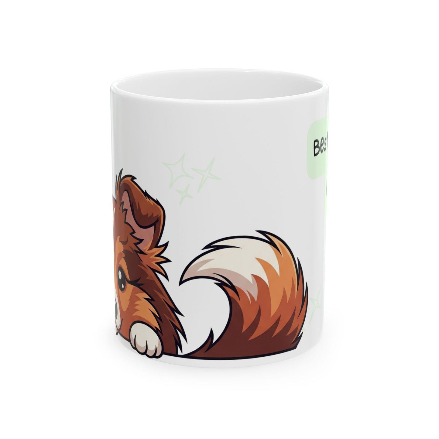Sheltie Peek-a-Boo Mug | Best Sheltie Mama Gift