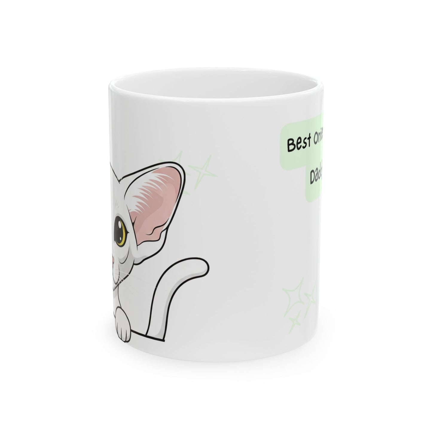 Oriental Shorthair Peek-a-Boo Mug | Best Oriental Shorthair Daddy Gift
