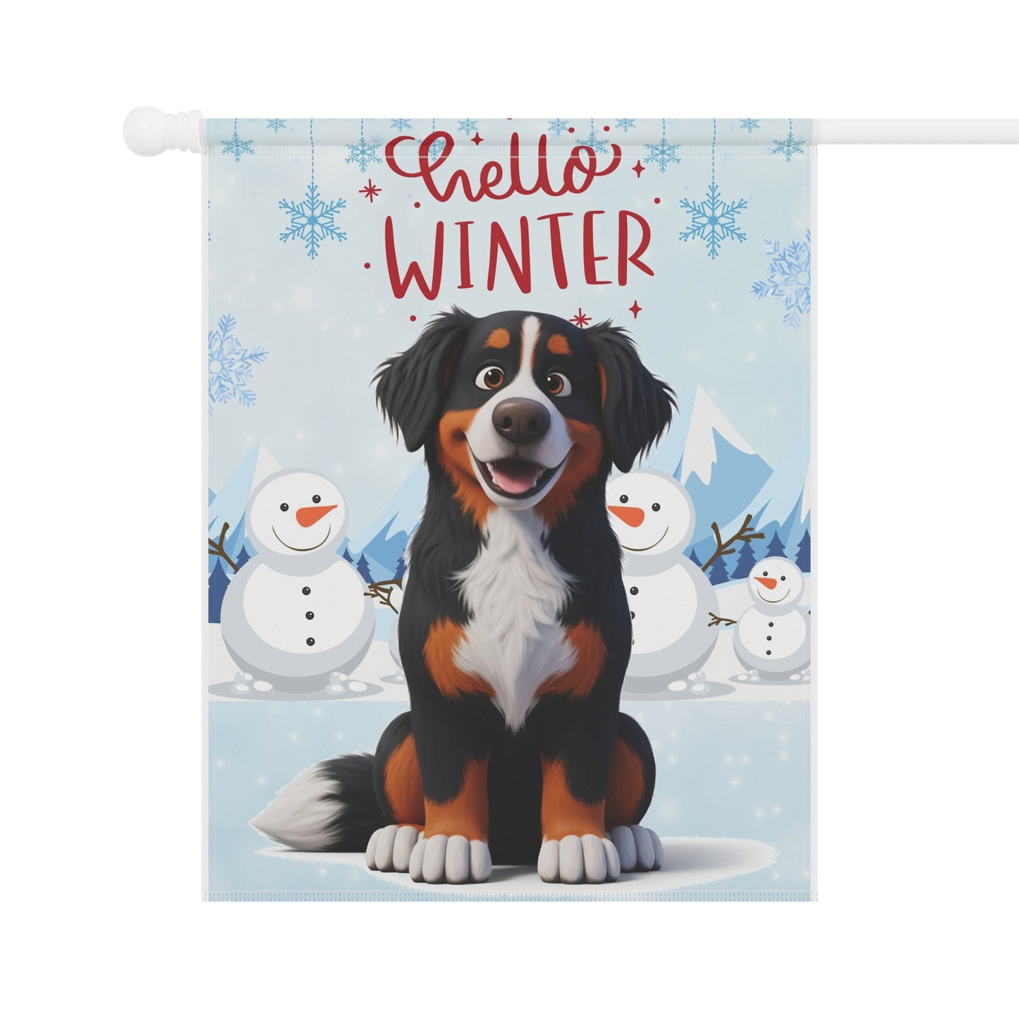 Berner Hello Winter Garden Banner
