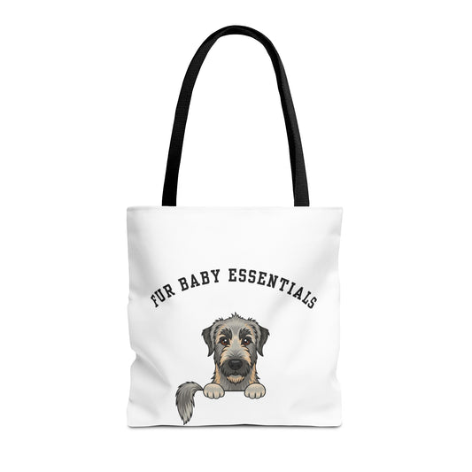 Irish Wolfhound FurBaby Tote Bag