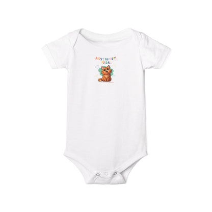 Long hair orange cat Favorite Furball Onesie