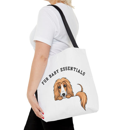 Afghan Hound FurBaby Tote Bag