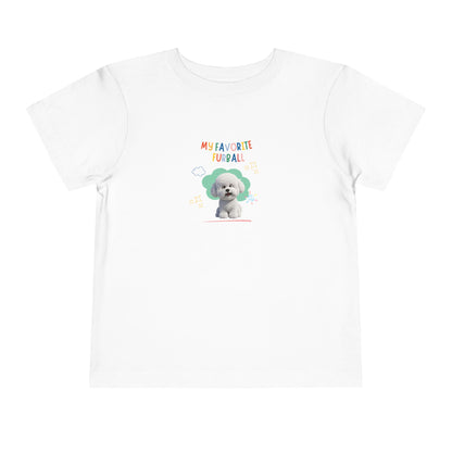 Bichon Frise Favorite Furball Toddler Tee