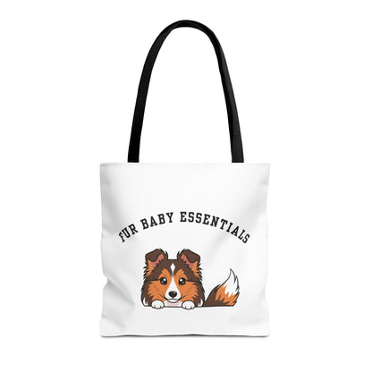 Sheltie FurBaby Tote Bag