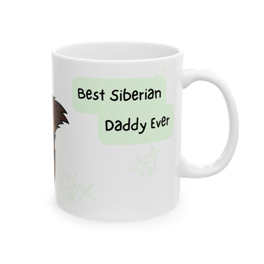 Siberian Peek-a-Boo Mug | Best Siberian Daddy Gift