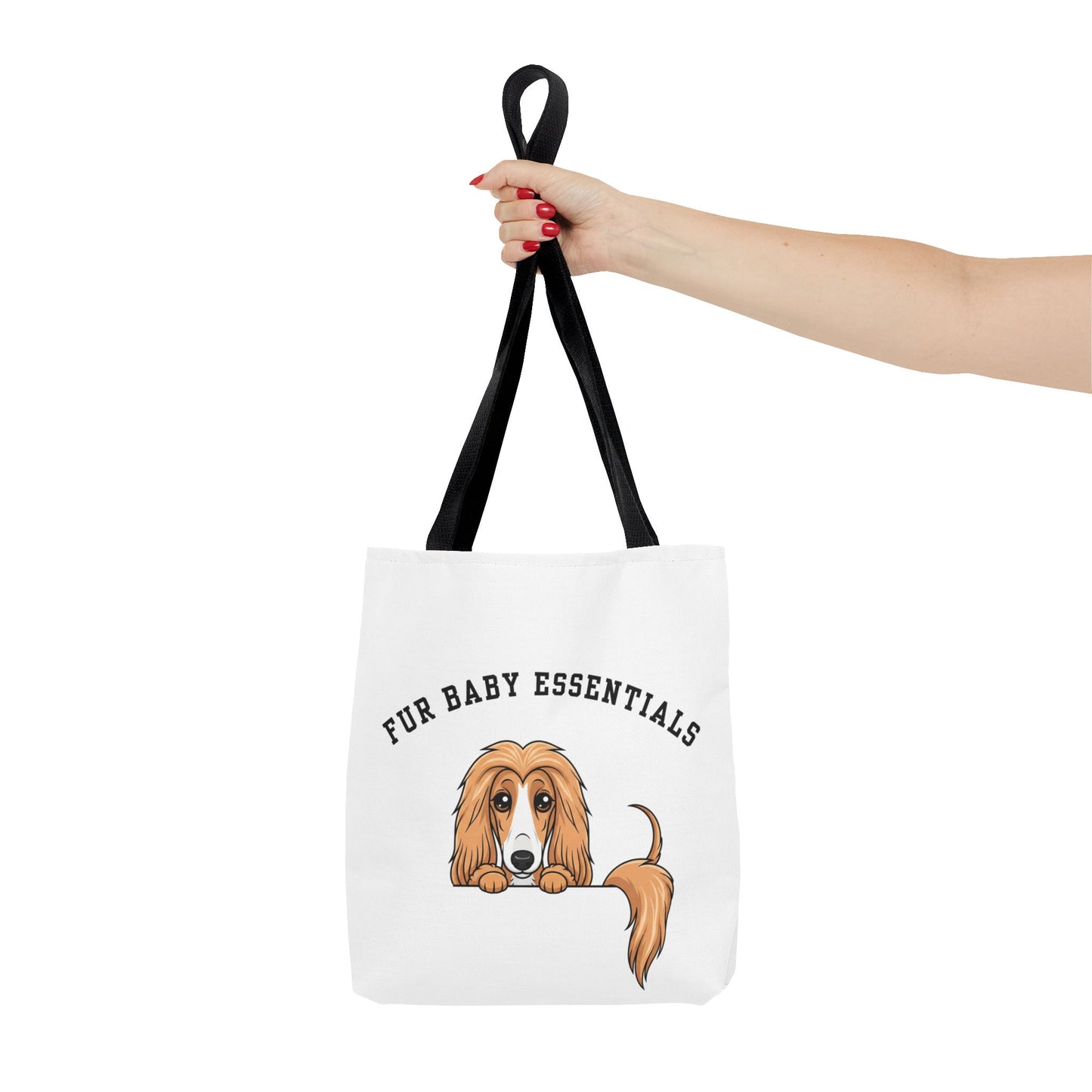 Afghan Hound FurBaby Tote Bag