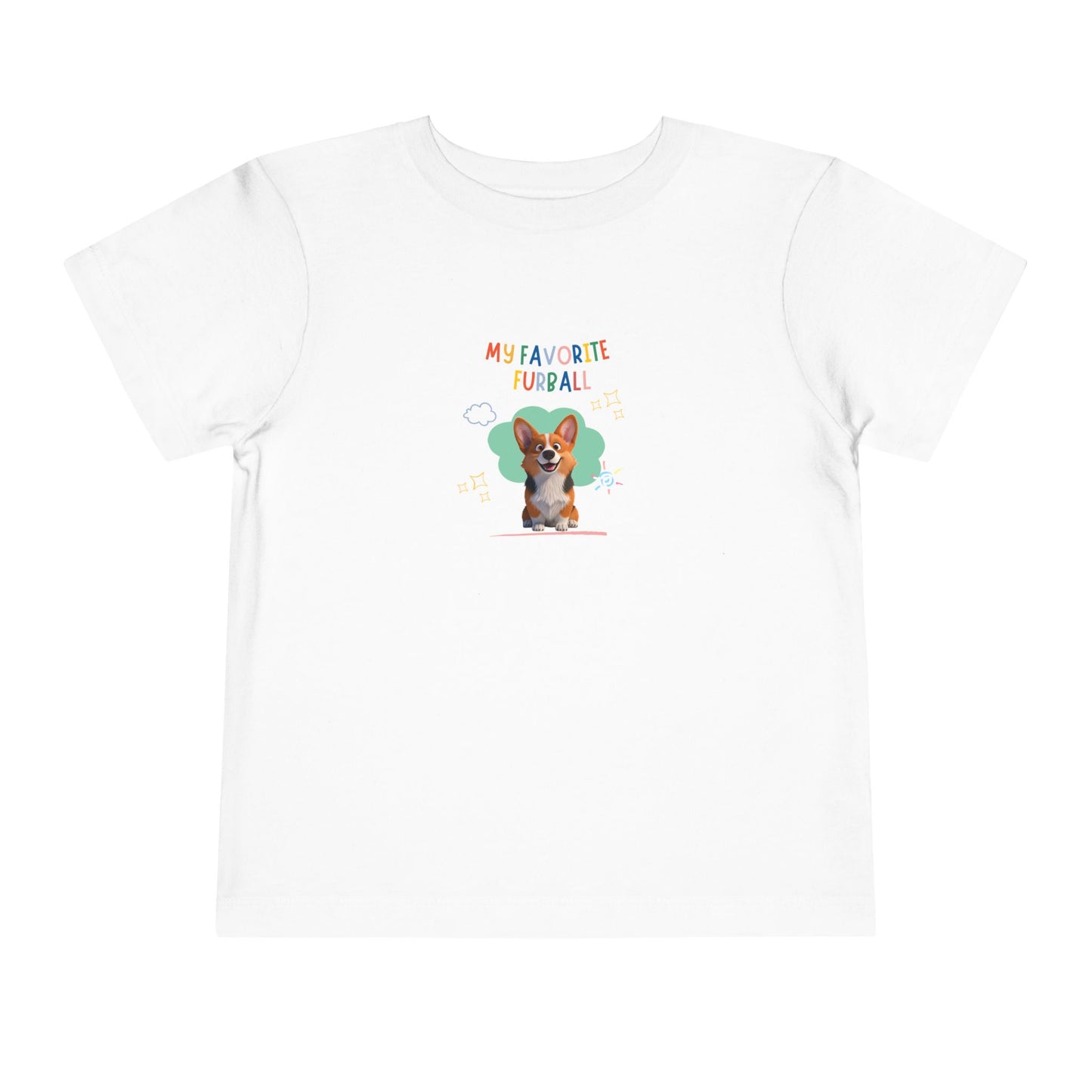 Corgi Favorite Furball Toddler Tee