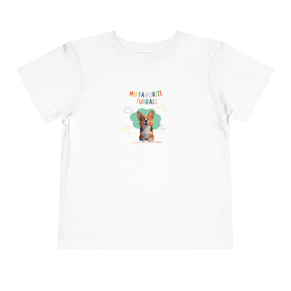 Corgi Favorite Furball Toddler Tee