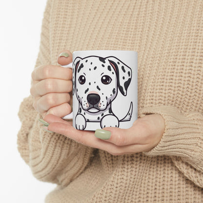 Dalmatian Peek-a-Boo Mug | Best Dalmatian Daddy Gift