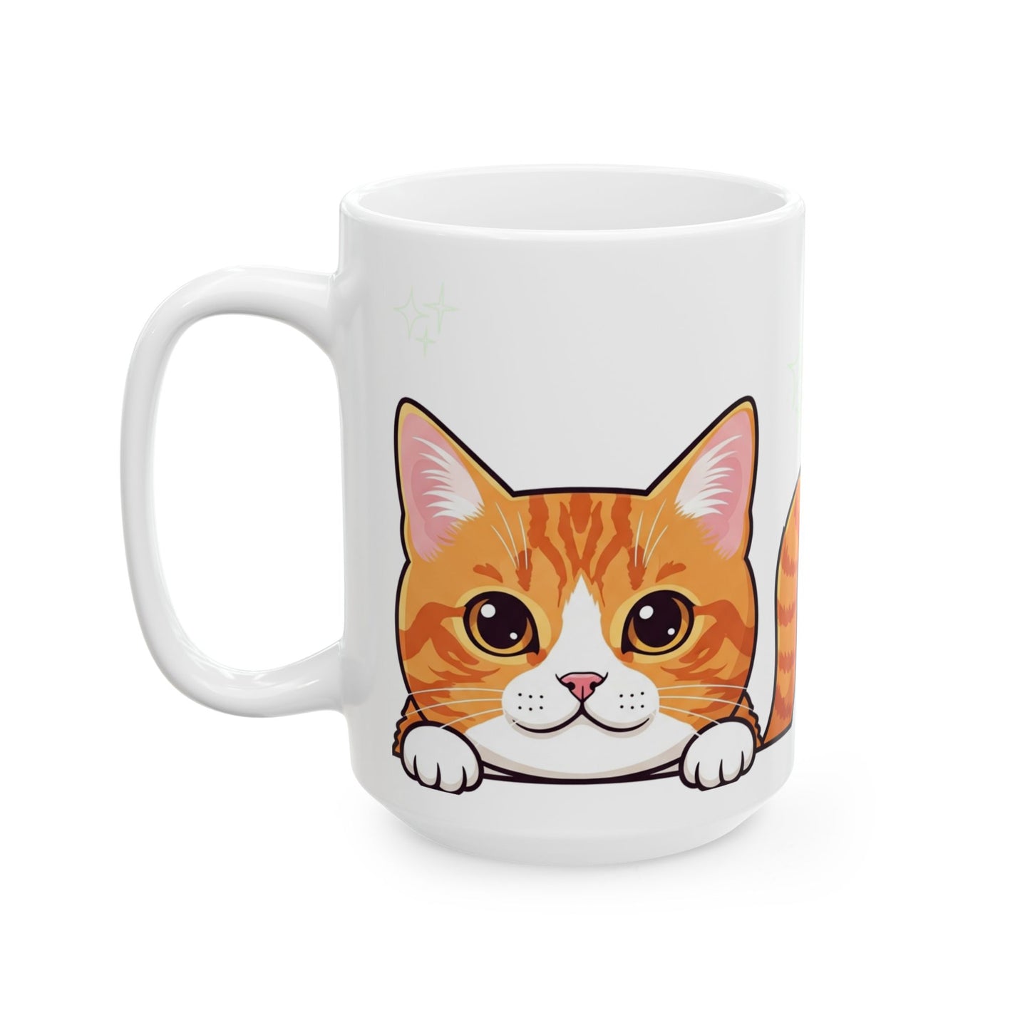 Cat Peek-a-Boo Mug | Best Cat Daddy Gift