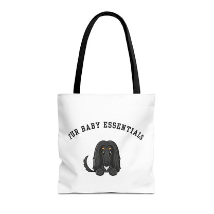 Afghan Hound FurBaby Tote Bag