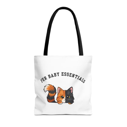 Long hair chimera cat FurBaby Tote Bag