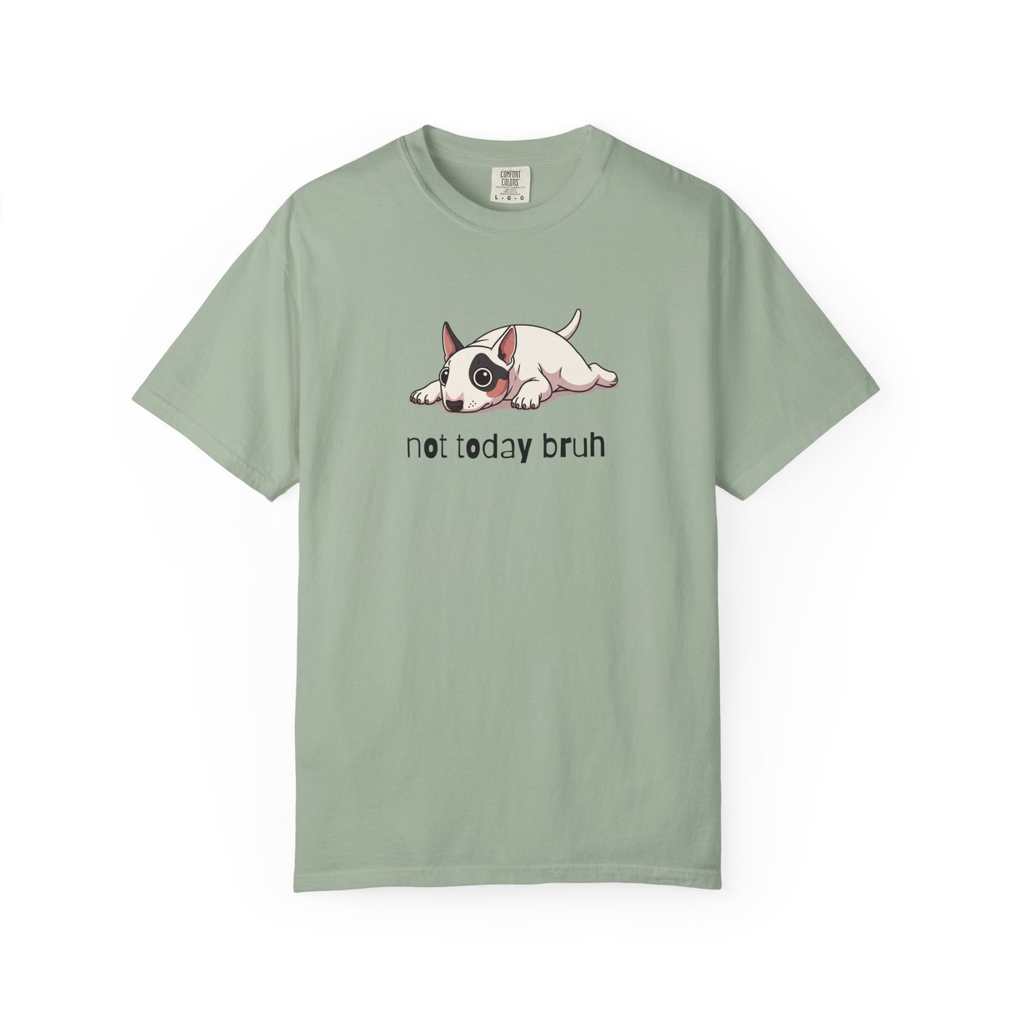 Bull Terrier Not Today Bruh T-Shirt