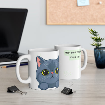 Exotic Shorthair Peek-a-Boo Mug | Best Exotic Shorthair Mama