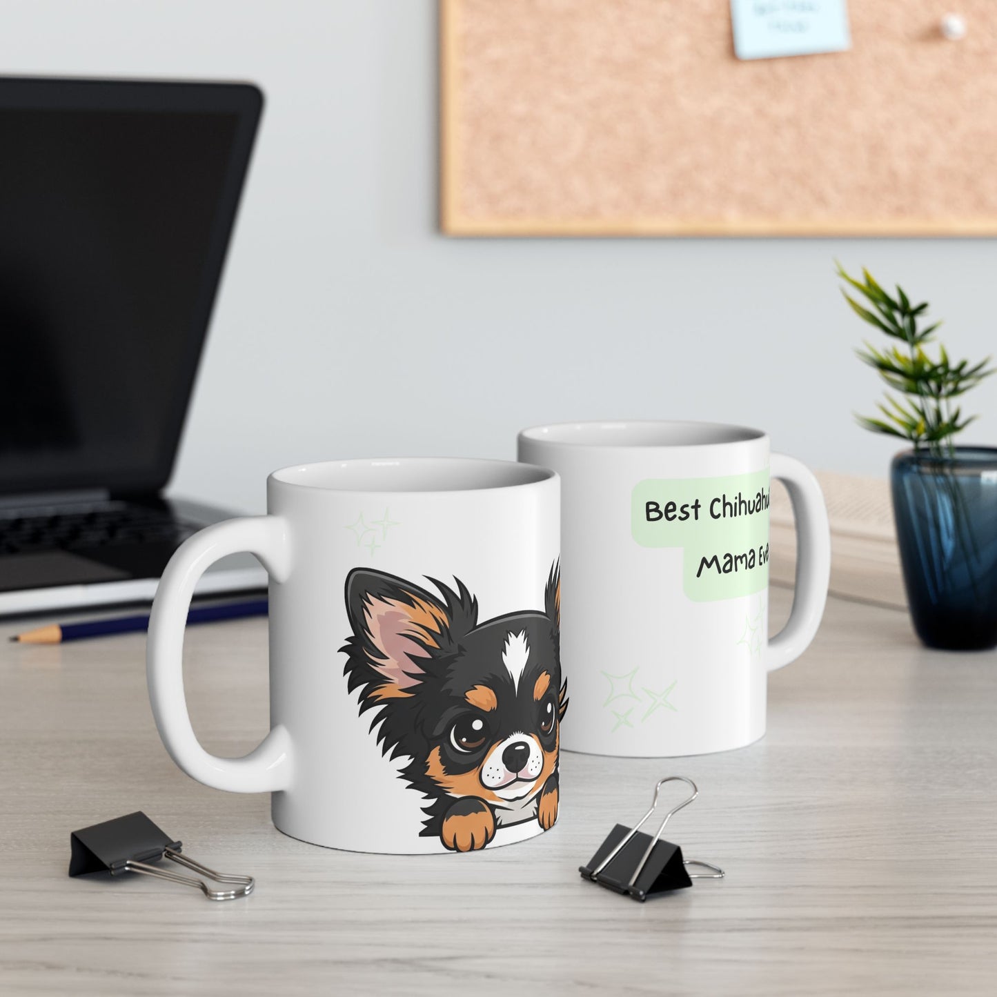Chihuahua Peek-a-Boo Mug | Best Chihuahua Mama Gift