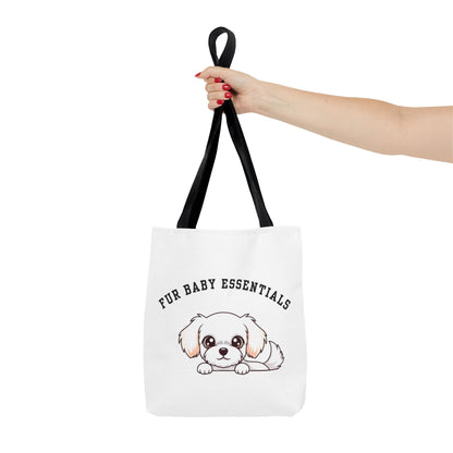 Maltese FurBaby Tote Bag