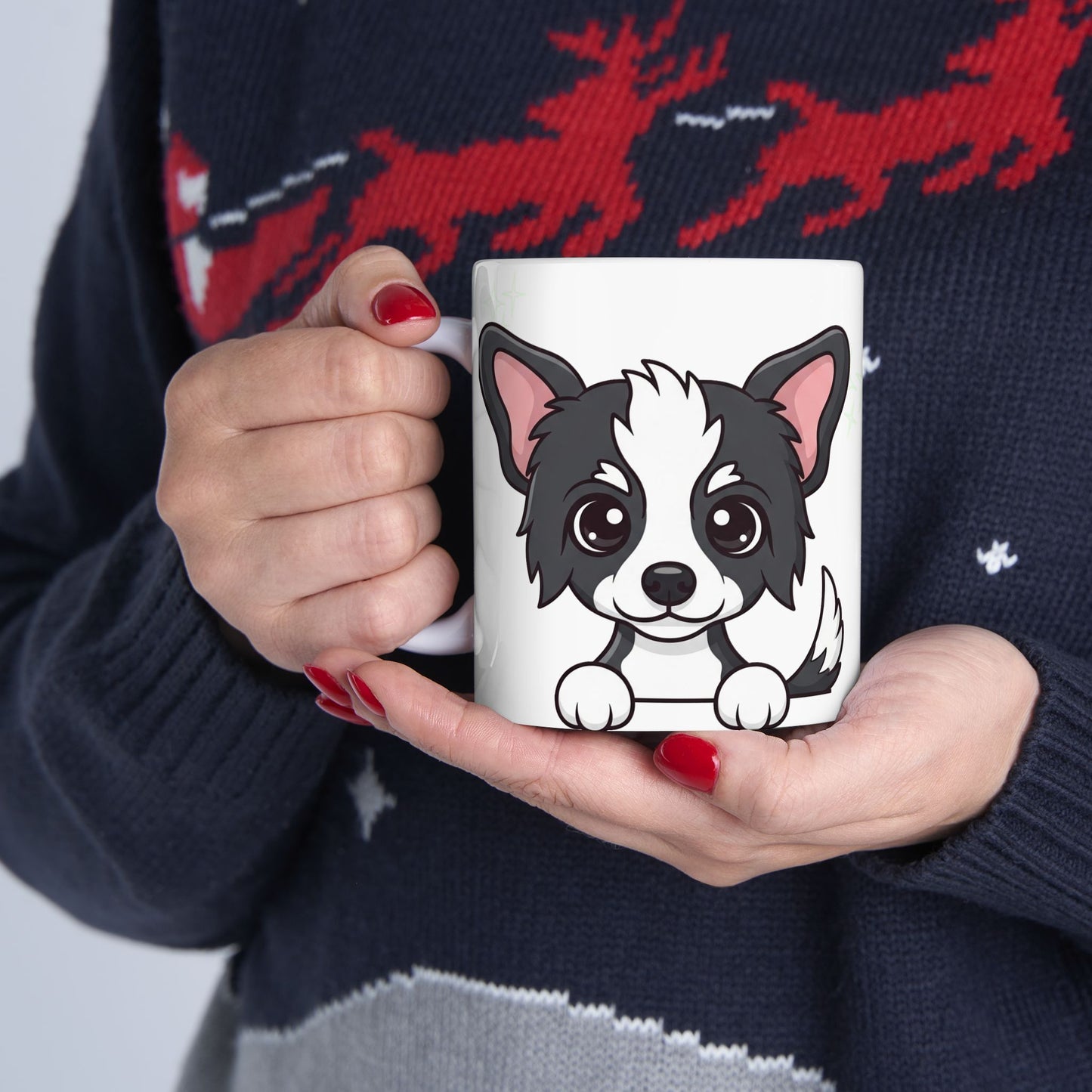 Chinese Crested Peek-a-Boo Mug | Best Chinese Crested Mama Gift