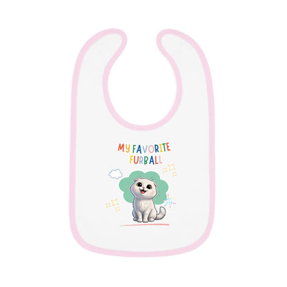 Scottish Fold Favorite Furball Baby Bib