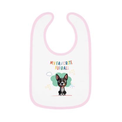 Basenji Favorite Furball Baby Bib