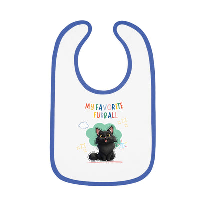 Norwegian Forest Favorite Furball Baby Bib