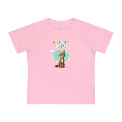 Savannah Cat Favorite Furball Baby Tee