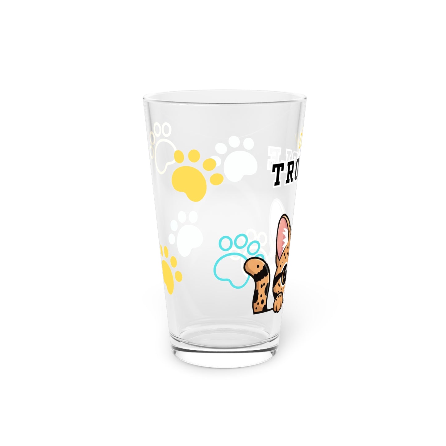 Ocicat Tiny Trouble Pint Glass