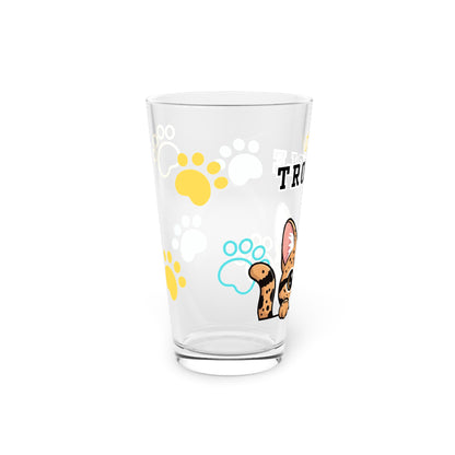 Ocicat Tiny Trouble Pint Glass