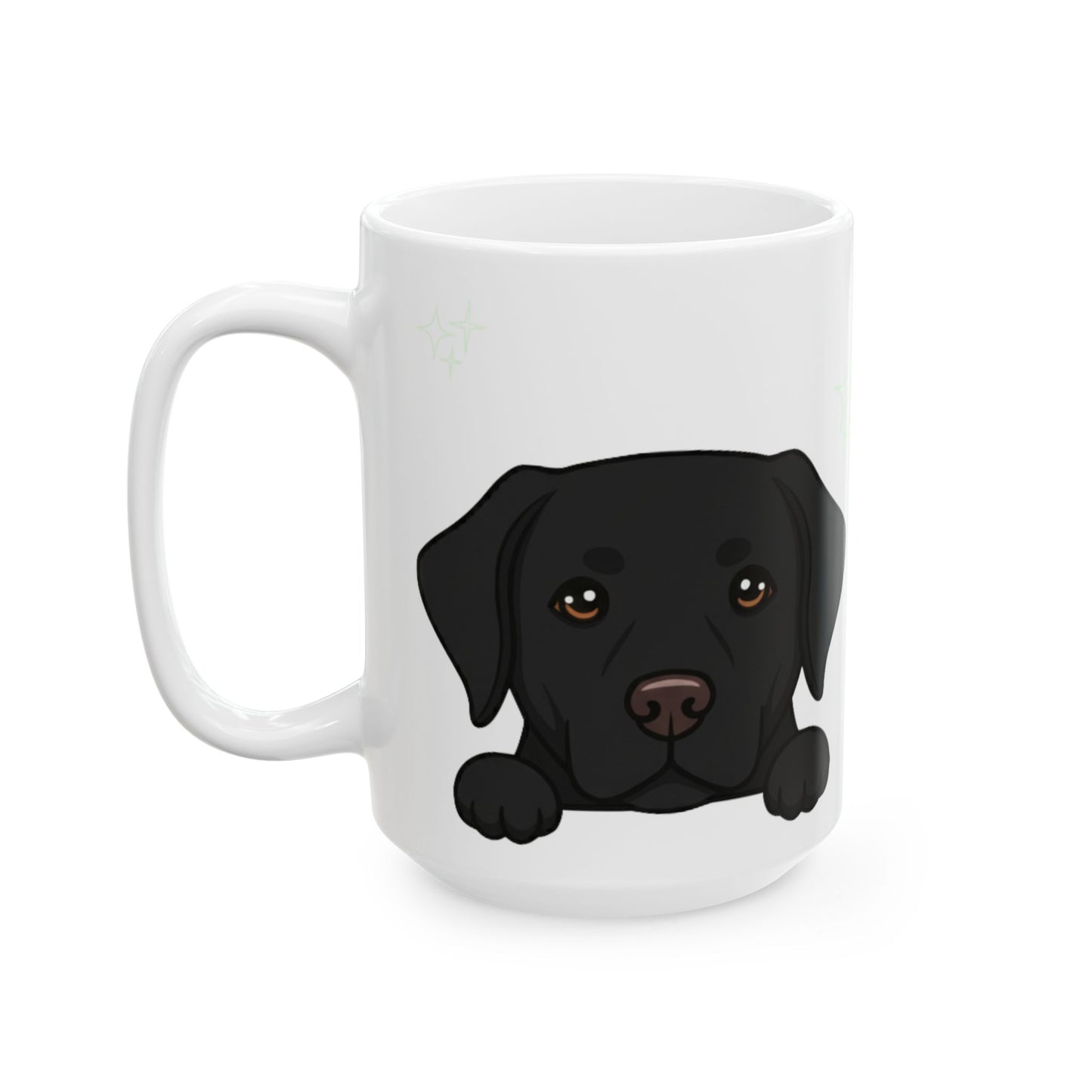 Lab Peek-a-Boo Mug | Best Labrador Retriever Daddy Gift