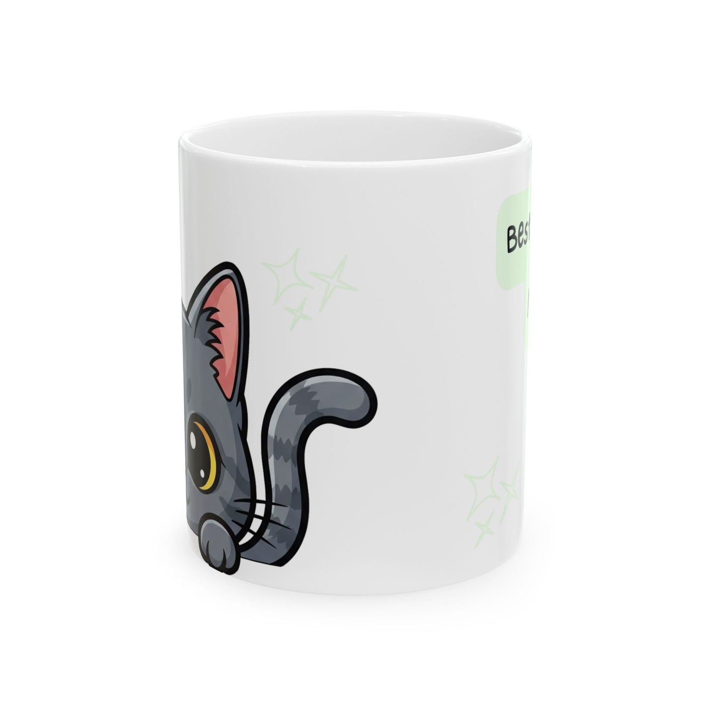 Cat Peek-a-Boo Mug | Best Cat Mama Gift