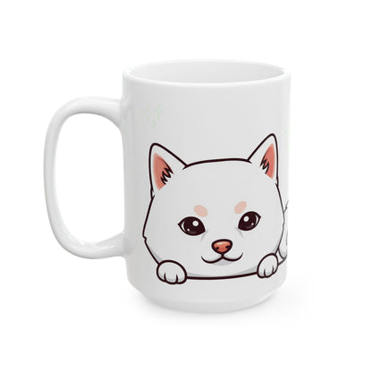 Shiba Inu Peek-a-Boo Mug | Best Shiba Mama Gift