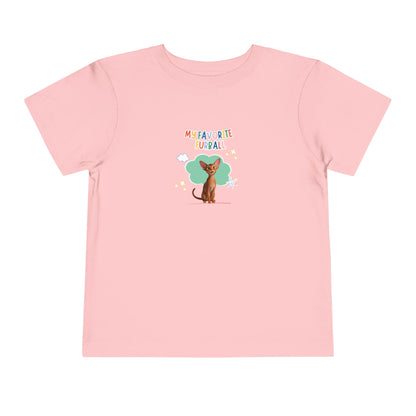 Abyssinian Favorite Furball Toddler Tee