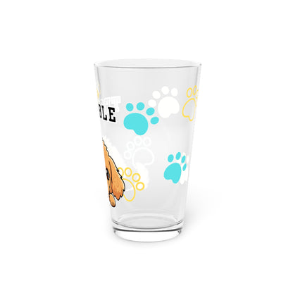 Doodle Tiny Trouble Pint Glass