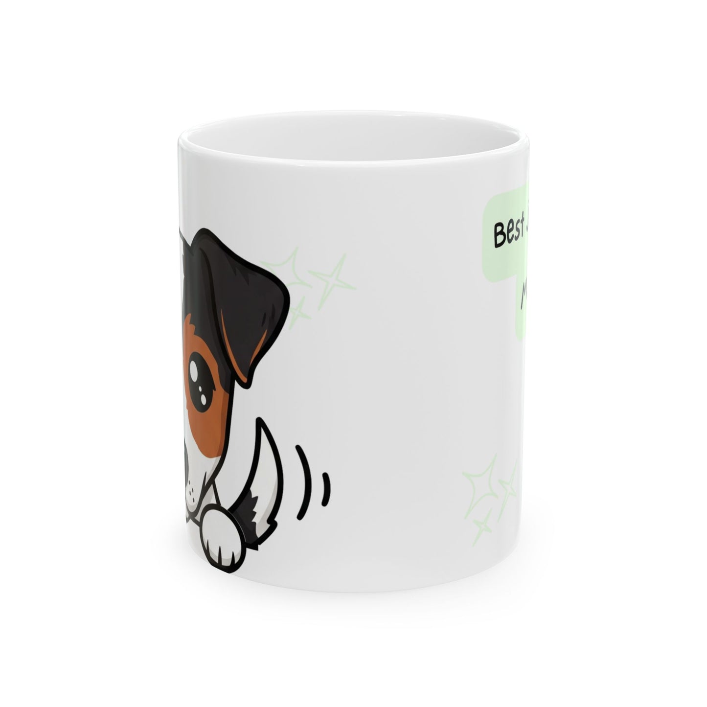 Jack Russell Terrier Peek-a-Boo Mug | Best Jack Russell Mama