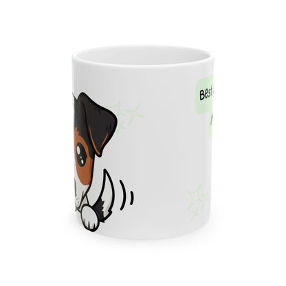 Jack Russell Terrier Peek-a-Boo Mug | Best Jack Russell Mama